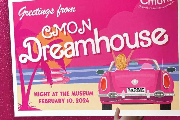 Golisano Childrens Museum CMON Barbie theme postcard