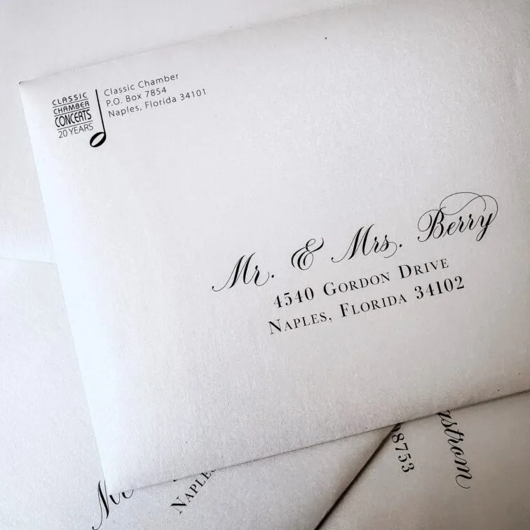 Addressed bulk mail