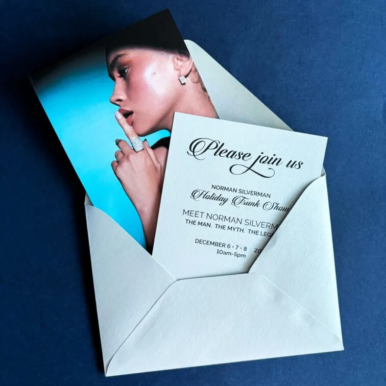 Bigham silverman envelope invitation