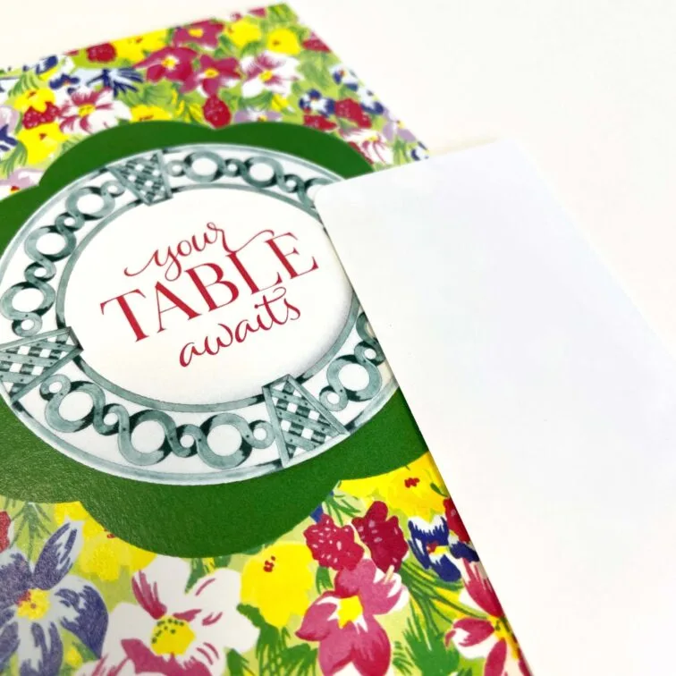 Flower naples table league club rsvp