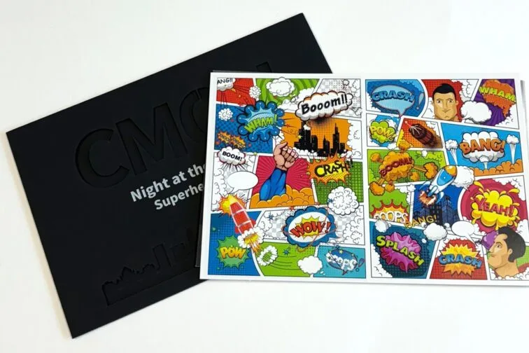 Superhero invite