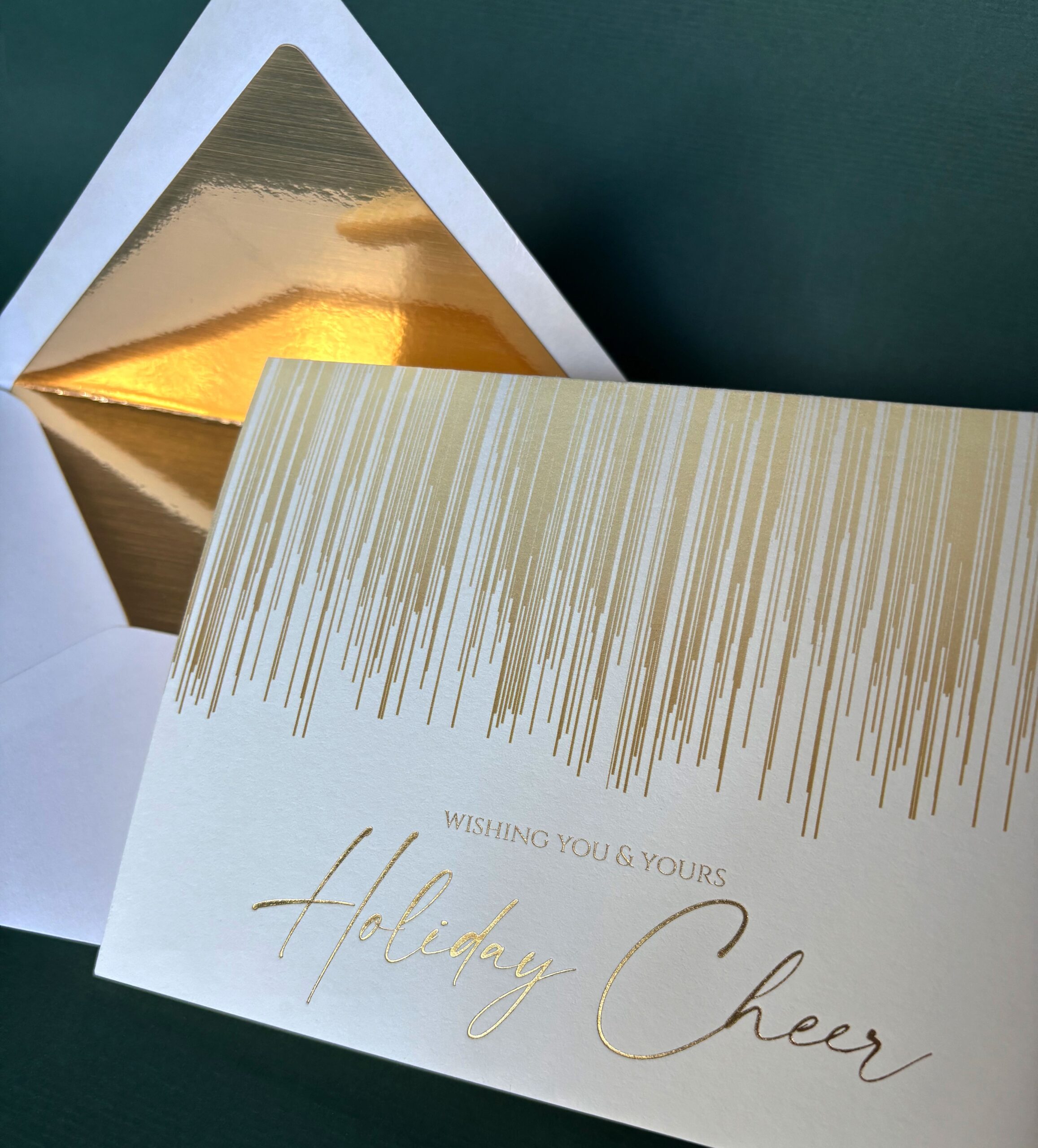 Let Your Invitation Shimmer with Metallic Paper