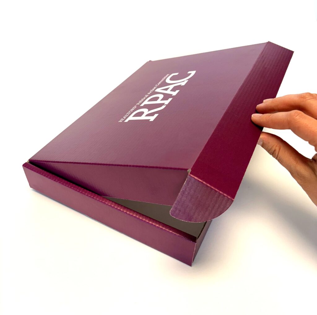 Corragated branded shipping box