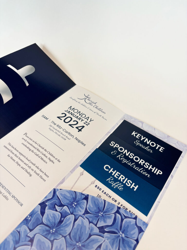 Youth haven lighthouse invite folder